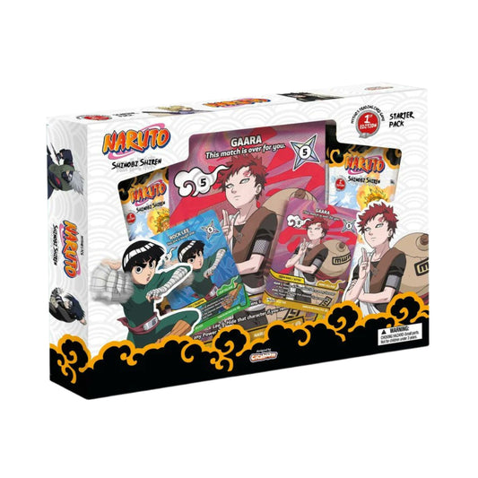 Naruto Mythos TCG Shinobi Shiren First Edition Gaara vs Rock Lee Starter Pack