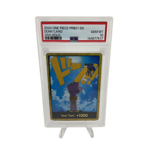 2024 ONE PIECE PRB01-PREM BOOSTER -ONE PIECE CARD THE BEST- DON!! CARD PSA 10