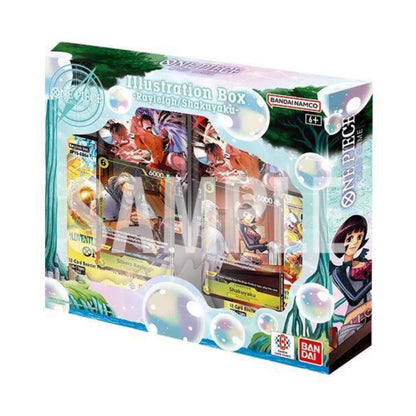 One Piece Card Game Illustration Box Vol. 7 Rayleigh and Shakuyaki official collectible box