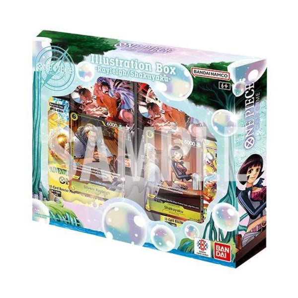 One Piece Card Game Illustration Box Vol. 7 Rayleigh and Shakuyaki official collectible box