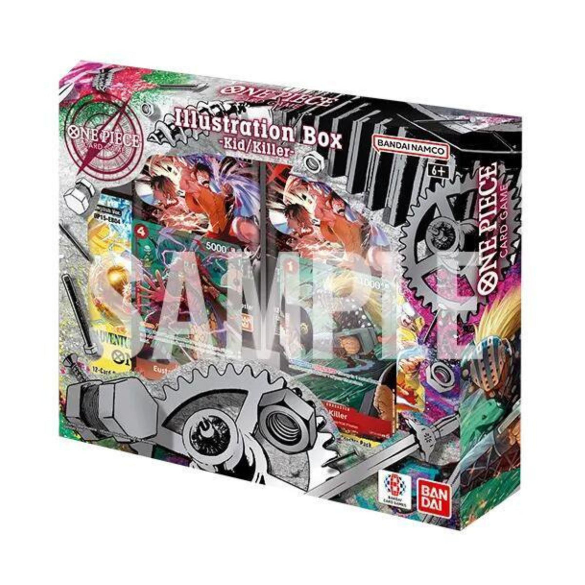 One Piece Card Game Illustration Box Vol. 8 Kid and Killer official collectible box