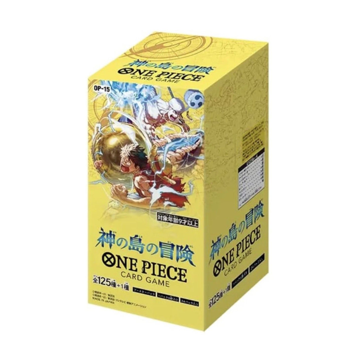 Bandai One Piece TCG Japanese OP-15 Kami Booster Box for Collectors and Players