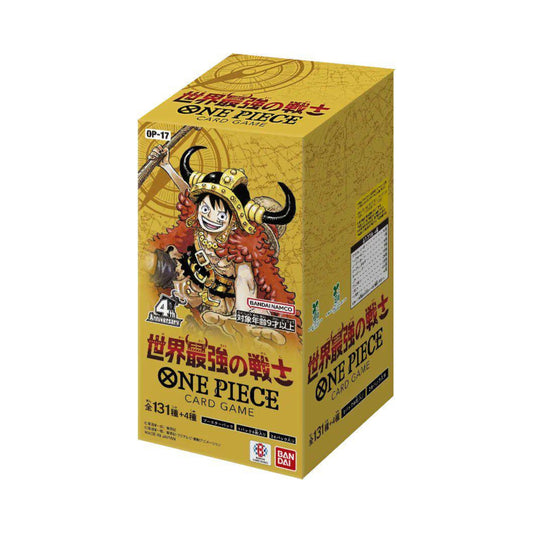Sealed Bandai One Piece Card Game Japanese OP-17 Booster Box.