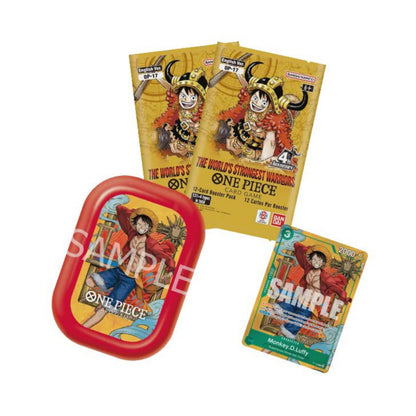 One Piece TCG OP-17 Mini Tin Vol. 3 Luffy red-themed collectible tin