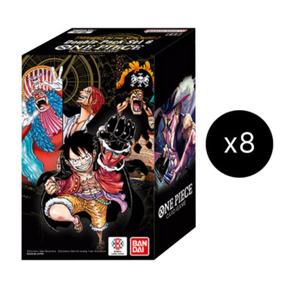 One Piece TCG OP-09 Double Pack Set sealed display boxes trading card game product