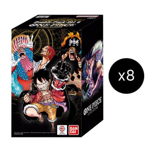 One Piece TCG OP-09 Double Pack Set sealed display boxes trading card game product