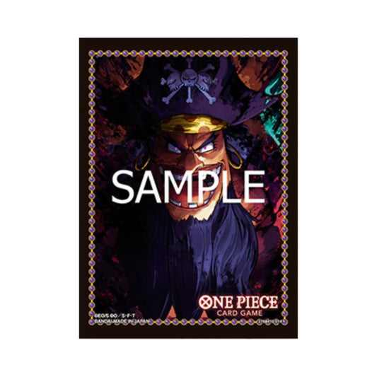 One Piece Card Game Bandai official Marshall D Teach card sleeves Vol 3 pack of 70 sleeves