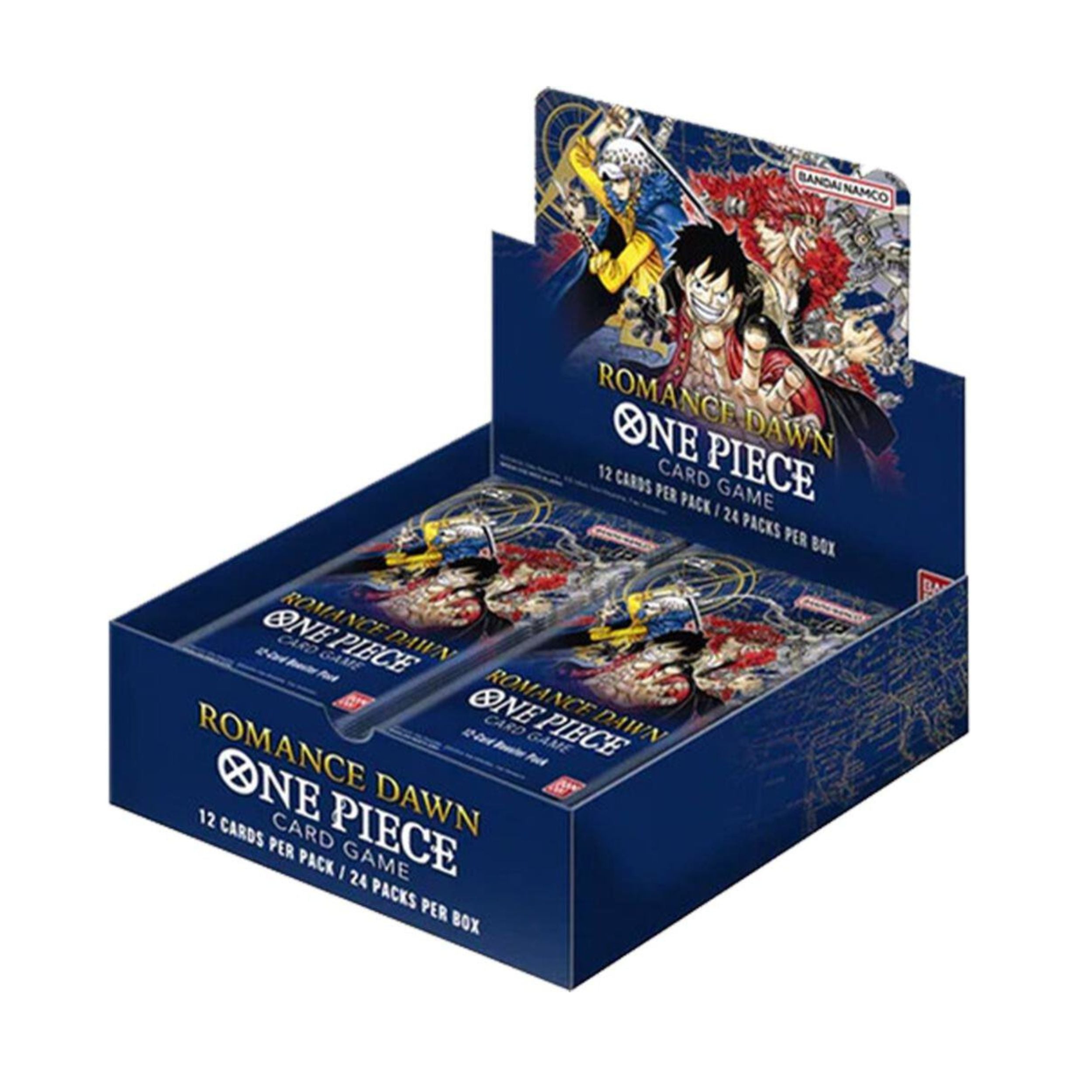 One Piece TCG OP-01 Romance Dawn Booster Box Wave 1 Sealed Card