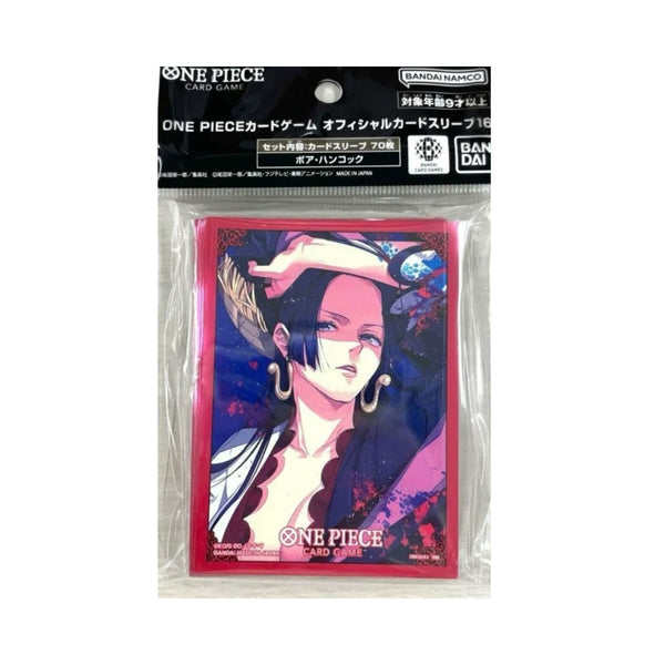 One Piece TCG Boa Hancock Card Sleeves Vol. 16 70 count standard size trading card sleeves featuring Boa Hancock artwork