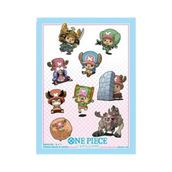 One Piece TCG Chopper Card Sleeves Vol. 16 70 count standard size trading card sleeves featuring Chopper artwork