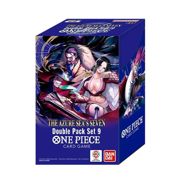 One Piece TCG OP14 The Azure Sea’s Seven Double Pack Set Vol. 9 DP-09 sealed double pack set