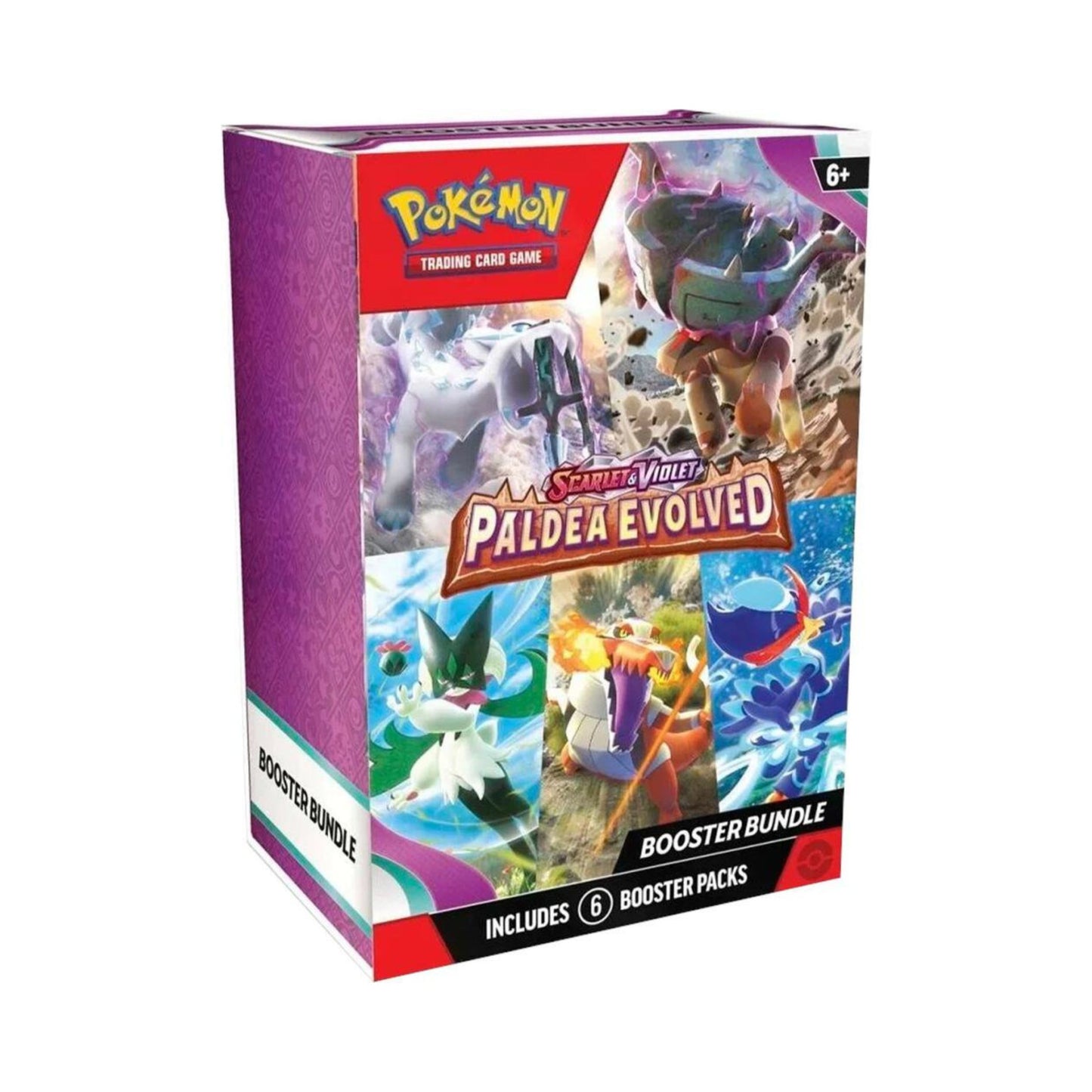 Pokemon TCG Scarlet and Violet Paldea Evolved Booster Bundle sealed booster packs
