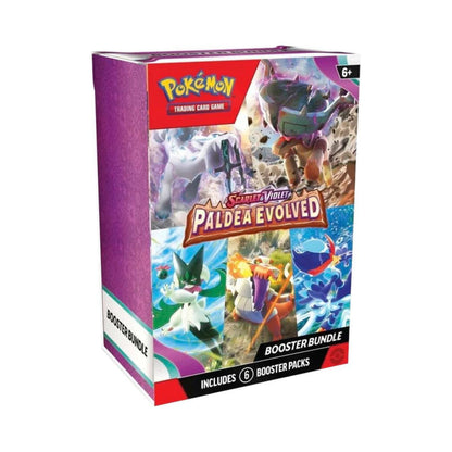 Pokemon TCG Scarlet and Violet Paldea Evolved Booster Bundle sealed booster packs