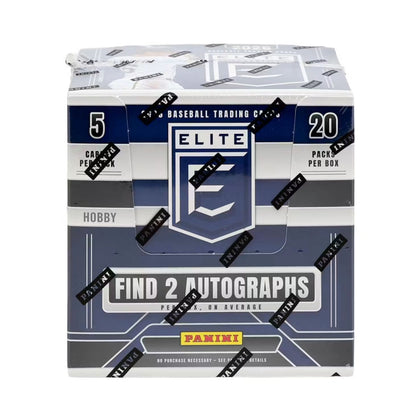 2026 Panini Donruss Elite Baseball Hobby Box - 20 Packs per Box, 5 Cards per Pack, MLB Trading Cards, 2 Autographs (on average), Inserts & Parallels, Green & Gold Kaboom Chase