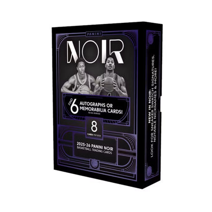 2026 Panini Noir Basketball Hobby Box (PREORDER - Release Date August 28, 2026)