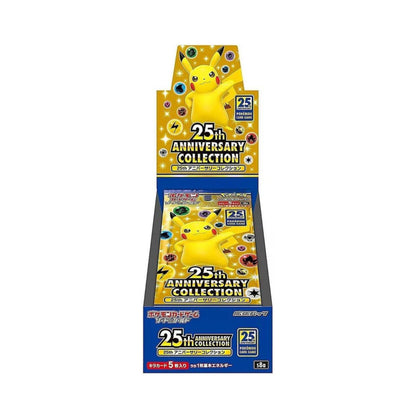 Pokémon TCG 25th Anniversary Collection Japanese Booster Box anniversary trading card collectible.