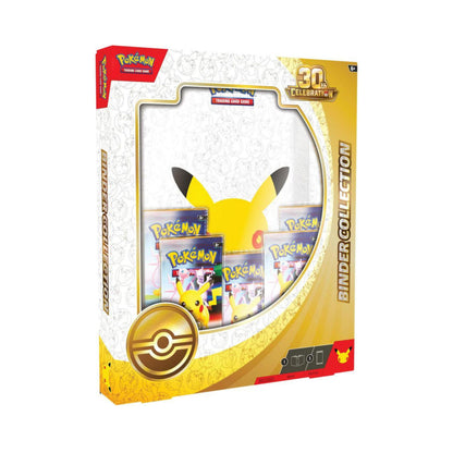Pokémon TCG: 30th Celebration Binder Collection (4-Pocket Portfolio Binder & 4 Booster Packs) - (PREORDER - Release Date Oct. 02, 2026)