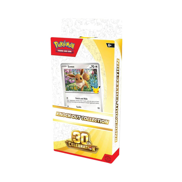 Pokemon TCG 30th Celebration Knock Out Collection – Eevee Foil Promo C – COLLECTION REALM