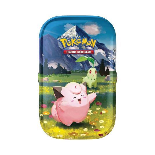 Pokémon Mega Evolutions 2.5 Ascended Heroes Single Mini Tin – 2 Pokémon TCG Booster Packs, Sticker Sheet & Art Card | Collectible Trading Cards