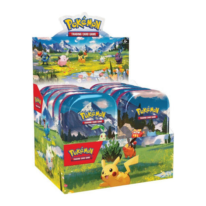 Pokémon Mega Evolutions 2.5 Ascended Heroes Single Mini Tin – 2 Pokémon TCG Booster Packs, Sticker Sheet & Art Card | Collectible Trading Cards