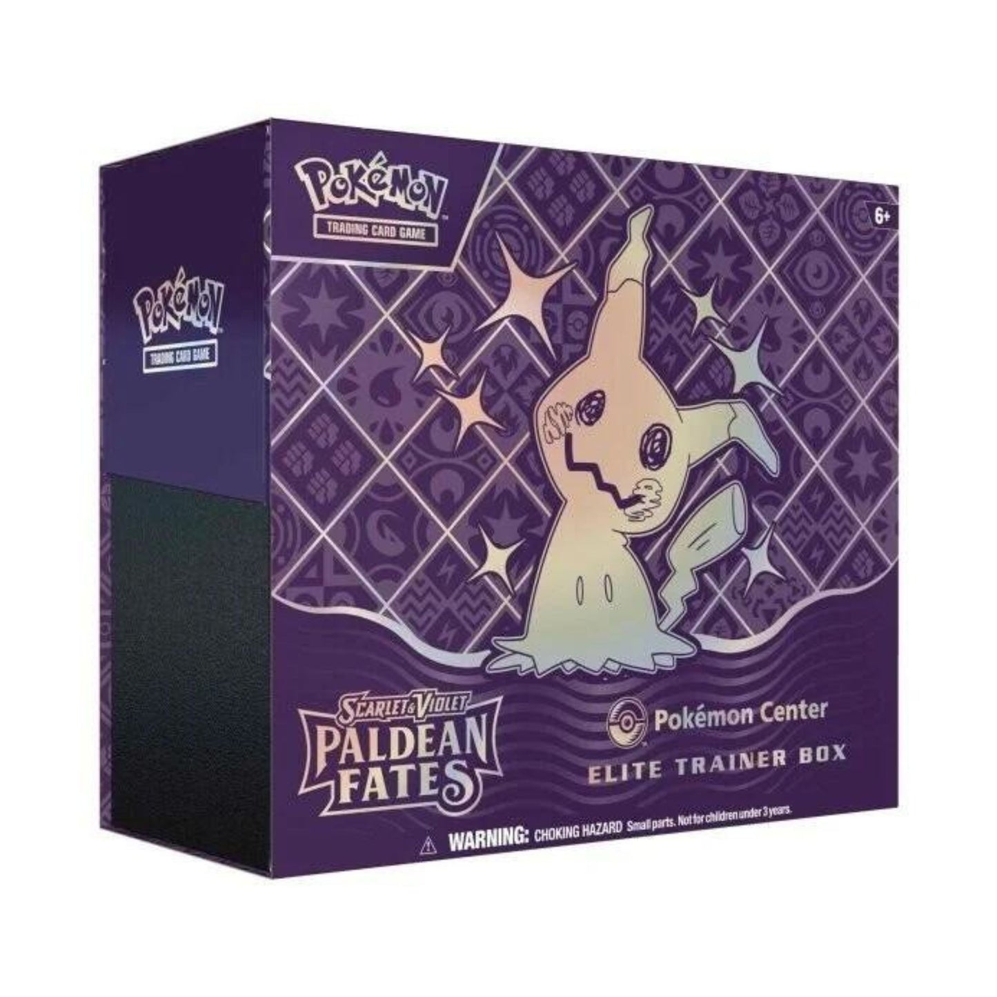 Pokemon TCG Scarlet and Violet Paldean Fates Pokemon Center Elite Trainer Box ETB Cards