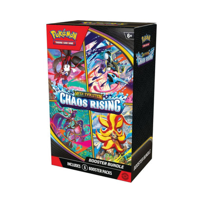 Pokemon TCG Chaos Rising Booster Bundle – ME04 Chaos Rising Expansion, – COLLECTION REALM