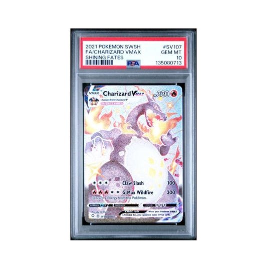 Pokemon Charizard VMAX PSA 10 graded Pokemon TCG trading card