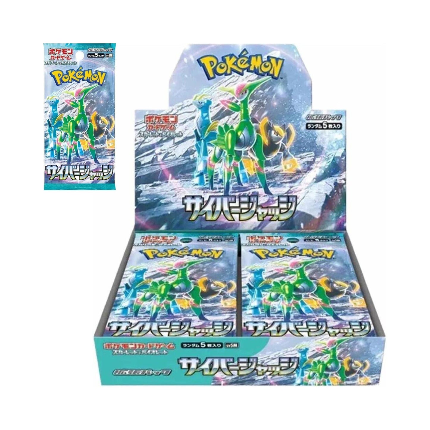 Pokemon TCG Japanese Cyber Judge SV5M Booster Box Sealed Packs for Collectors and Decks
