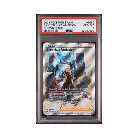 Pokemon Cynthia's Ambition PSA 10 8328