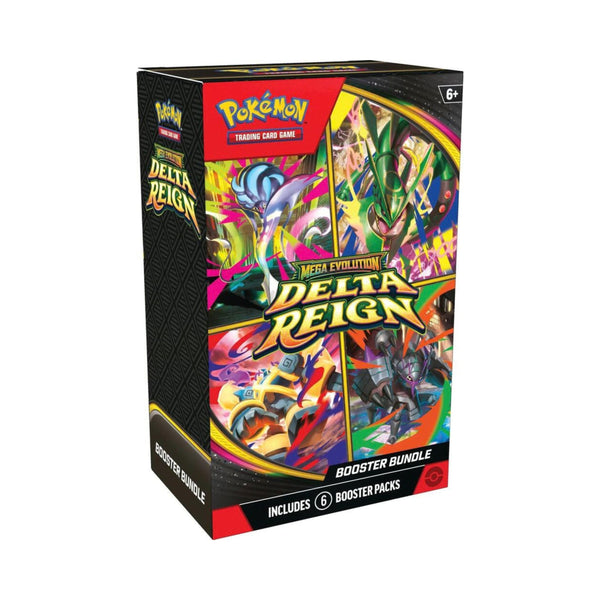 Pokemon TCG ME06 Mega Evolution Delta Reign Booster Bundle Factory Sealed 6 Packs (PREORDER - Release Date November 06, 2026)