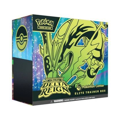 Pokemon TCG ME06 Mega Evolution Delta Reign Pokemon Center Elite Trainer Box (PREORDER - Release Date November 06, 2026)