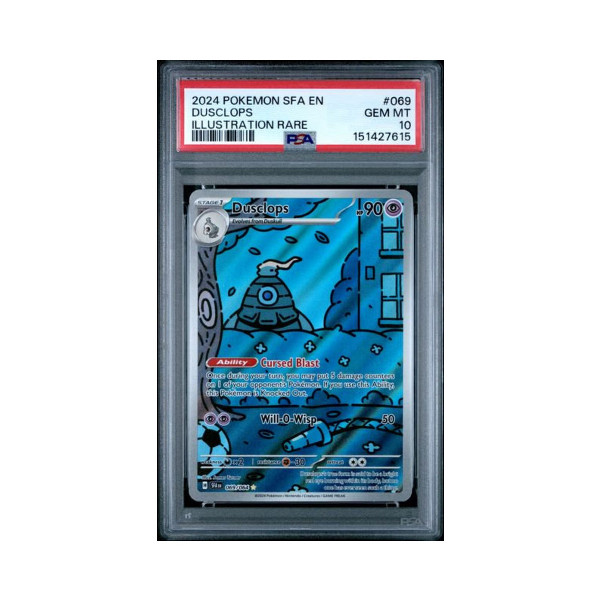Pokemon Dusclops SFA IR PSA 10 7615