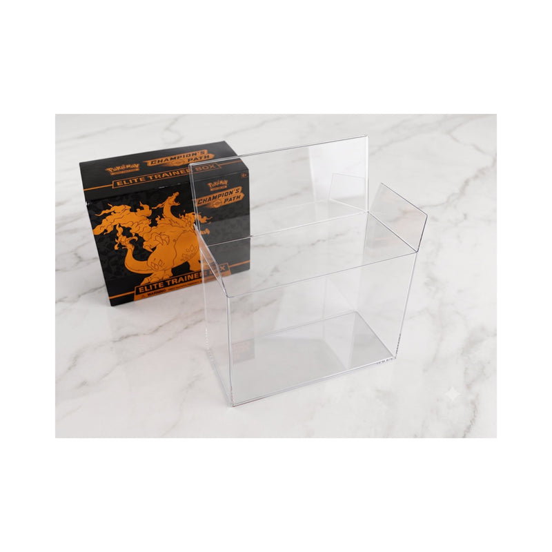 Pokémon Elite Trainer Box Vinyl Display Case by Collection Realm – Protective Soft Vinyl Case for Booster Boxes, Keeps Collection Mint & Safe – 1 Pack