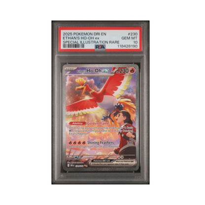 Pokemon Ethan's Ho-oh ex DRI PSA 10 8190