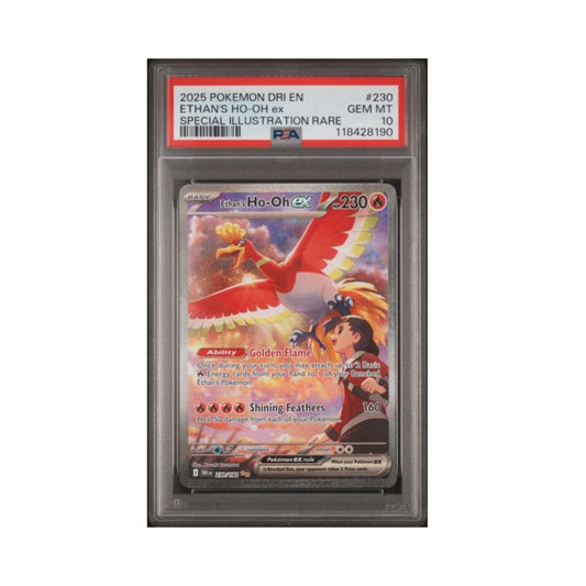 Pokemon Ethan's Ho-oh ex DRI PSA 10 8190