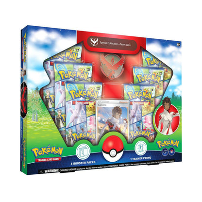 Pokemon TCG Pokemon GO Special Collection Team Valor Candela Box
