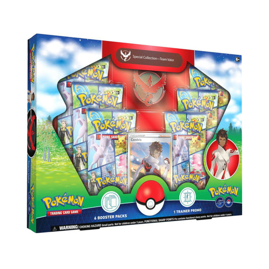 Pokemon TCG Pokemon GO Special Collection Team Valor Candela Box