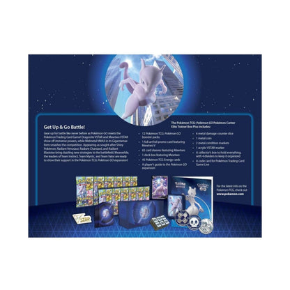 Pokemon Center Pokemon GO TCG Elite Trainer Box Plus ETB, Trading Card Game Booster Set Storage Box