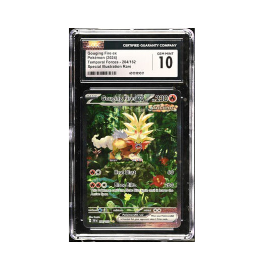 Pokemon Gouging Fire TEF SIR CGC 10 9021