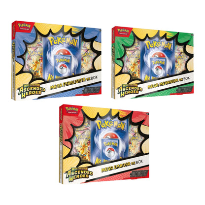 Pokemon TCG Mega Evolutions 2.5 Ascended Heroes Mega Ex Box