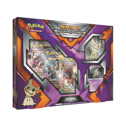 Pokémon TCG Mimikyu Sidekick Collection with Foil Promo Card, Dangler, 3 Booster Packs
