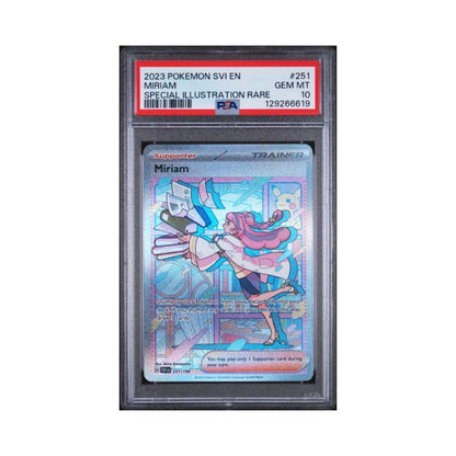 Pokemon Miriam SVI SIR PSA 10 6619