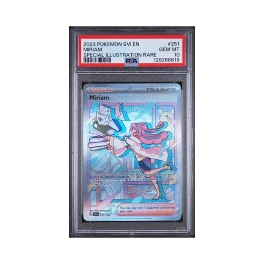 Pokemon Miriam SVI SIR PSA 10 6619
