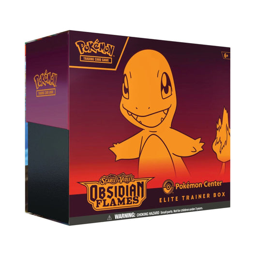 Pokemon TCG Scarlet and Violet Obsidian Flames Pokemon Center Elite Trainer Box 