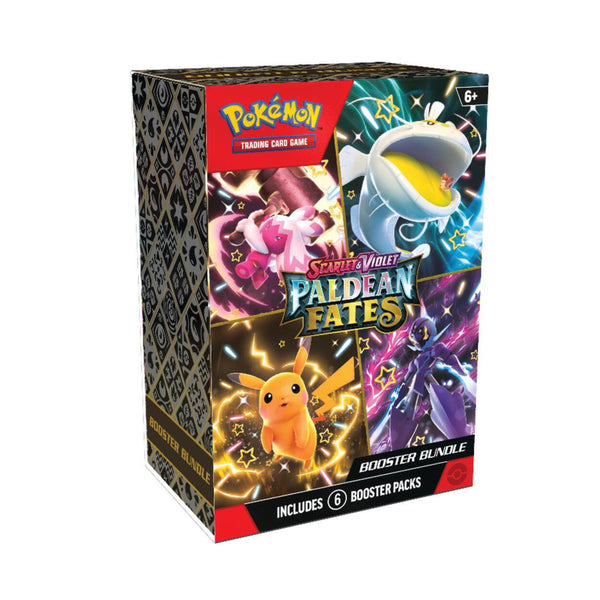 Pokemon TCG Scarlet and Violet Paldean Fates Booster Bundle with sealed booster packs