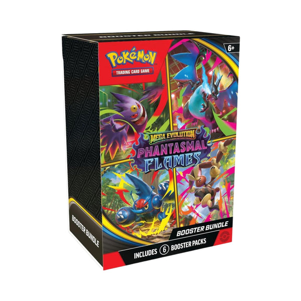 Pokémon TCG Mega Evolution Phantasmal Flames Booster Bundle Presale – Collectible Pokémon Card Packs (Releasing November 14)