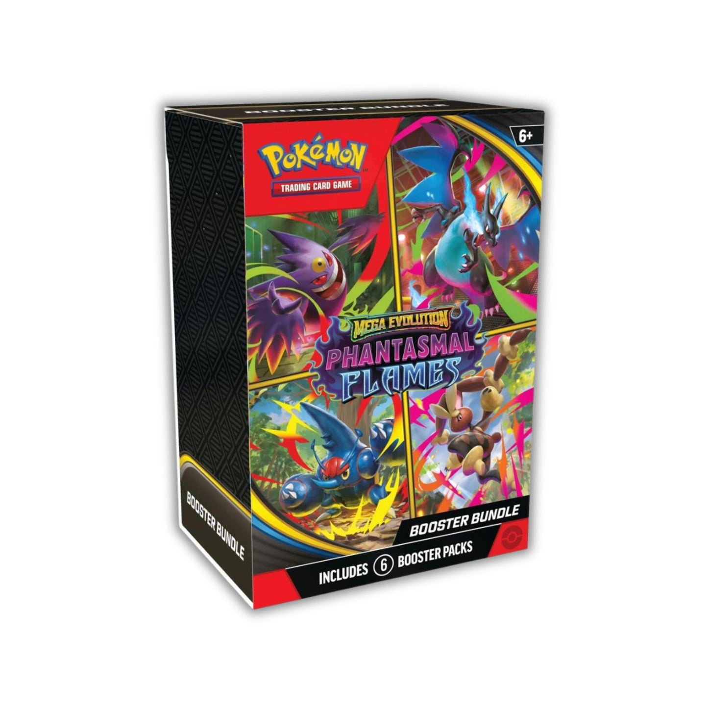 Pokémon TCG Mega Evolution Phantasmal Flames Booster Bundle – Collectible Pokémon Card Packs