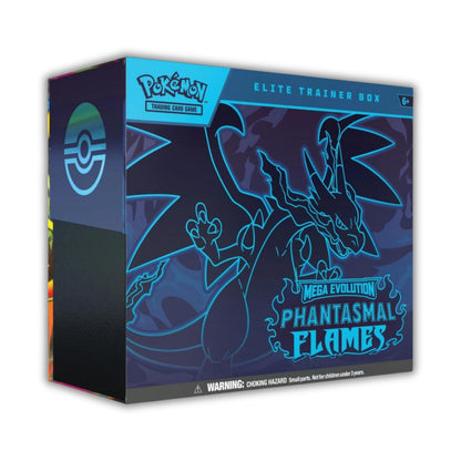 Pokémon TCG Mega Evolution ME02 Phantasmal Flames Elite Trainer Box