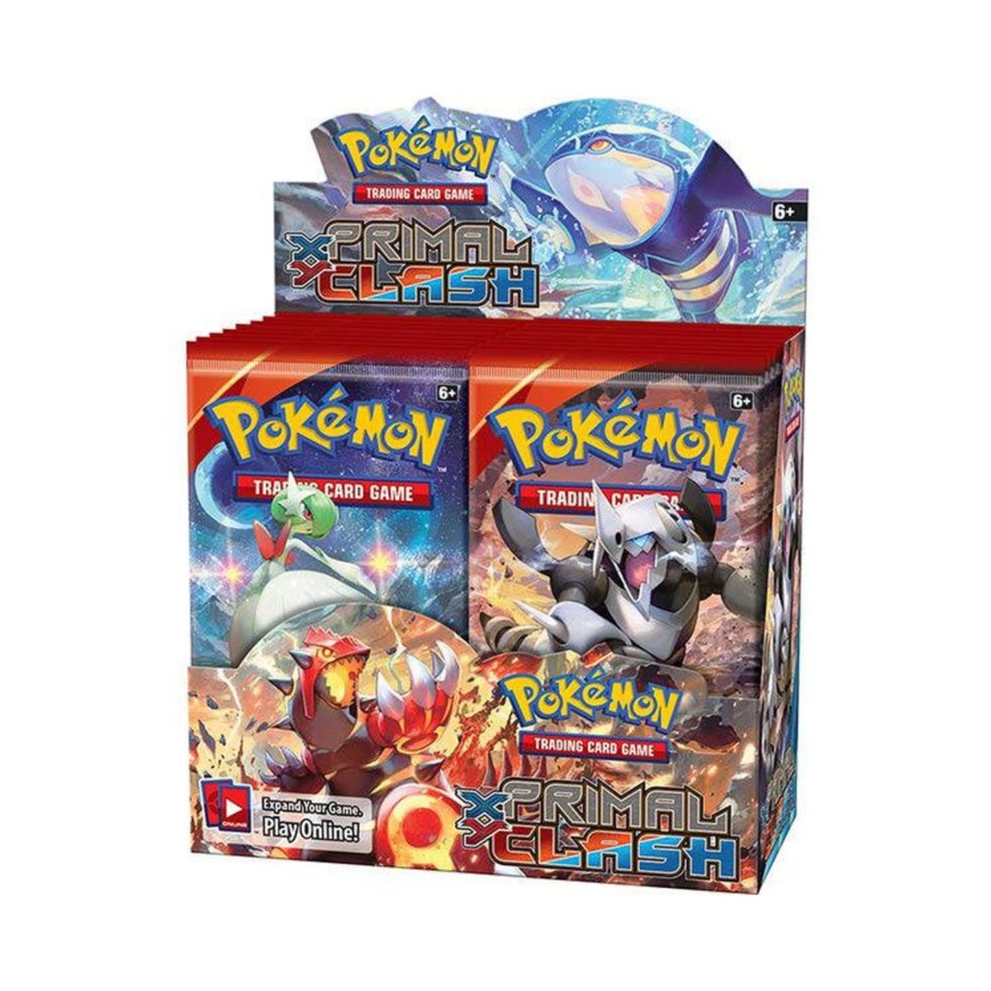 Pokemon TCG XY Primal Clash booster box sealed trading card game packs.