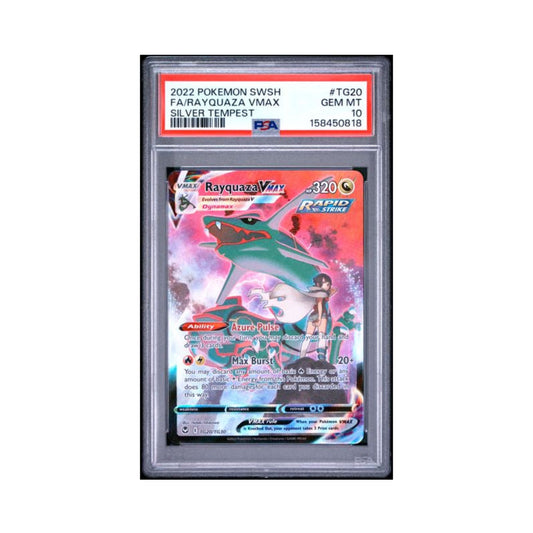 Pokemon Rayquaza VMax FA PSA 10 0818